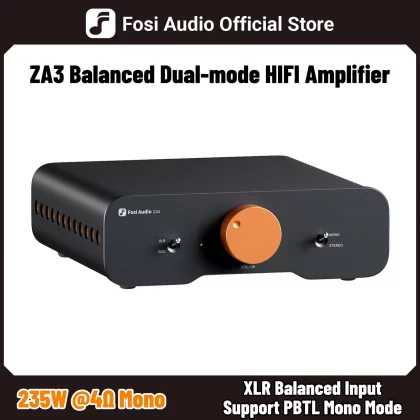 Fosi Audio ZA3 Stereo Power Amplifier TPA3255 Class D HiFi Audio Amp